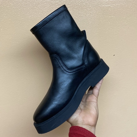 Coach And Four Kaity Bootie “Triple Black” Made In Italy - Picture 9 of 17
